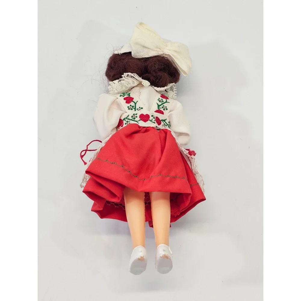 VINTAGE Folk International Costume Souvenir Doll Display Collectible Antique 7
